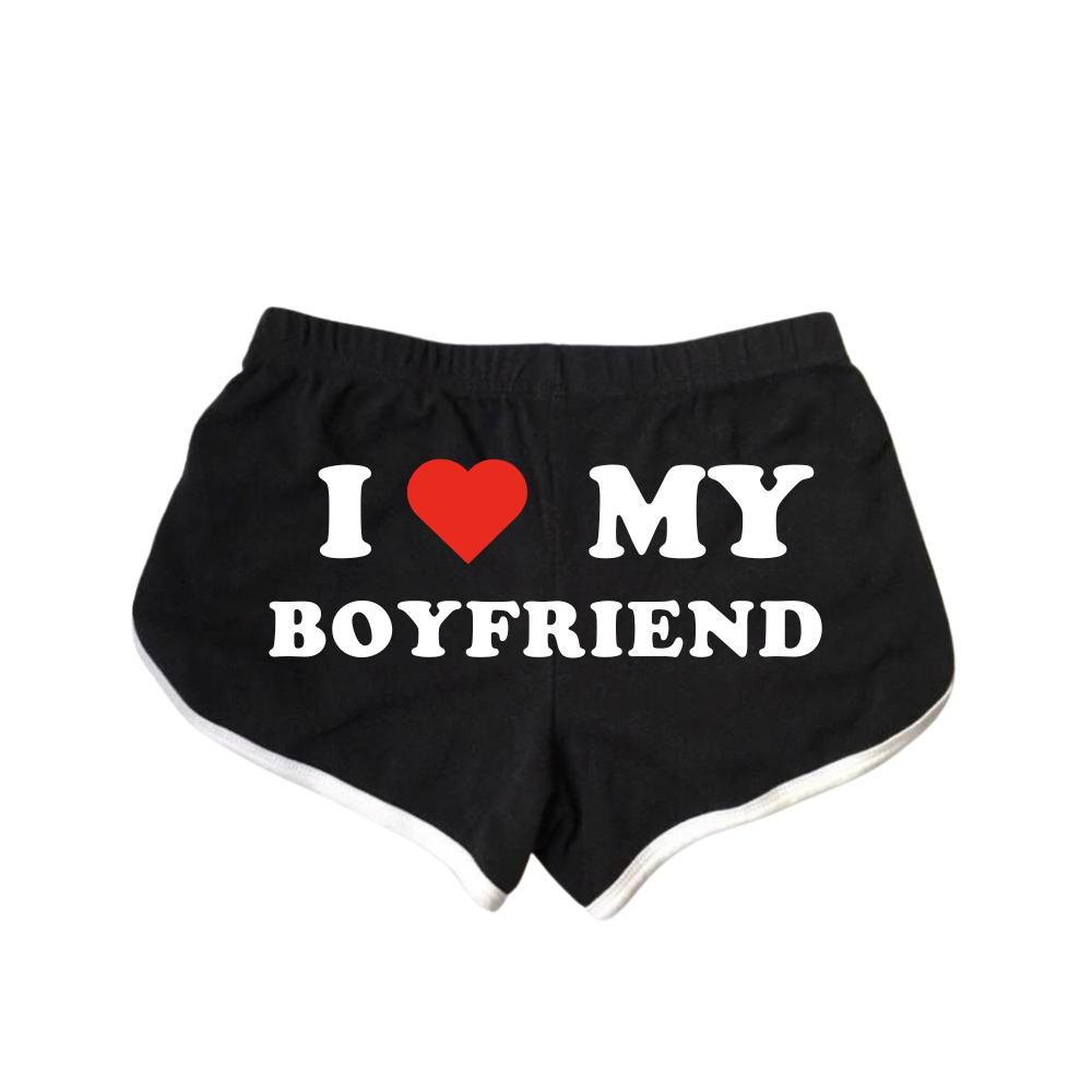 I Heart My Boyfriend Shorts